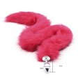 (image for) Lengthened Fox Tail Metal Anal Plug