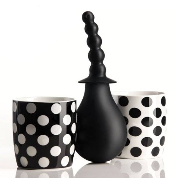 (image for) Silicone Douche – Rippled Tail Cleaners