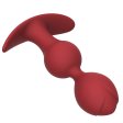 (image for) Silicone Anal 2 Balls Plug