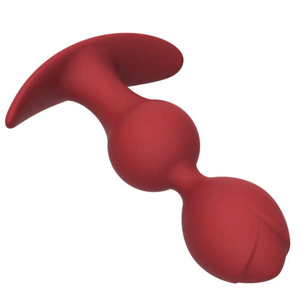 (image for) Silicone Anal 2 Balls Plug