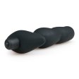 (image for) Silicone Wavy Vibrating Butt Plug