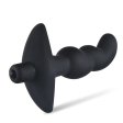 (image for) Silicone Wavy Vibrating Butt Plug