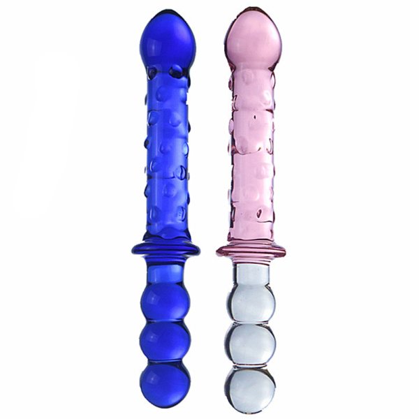 (image for) Double Head Glass Butt Plug