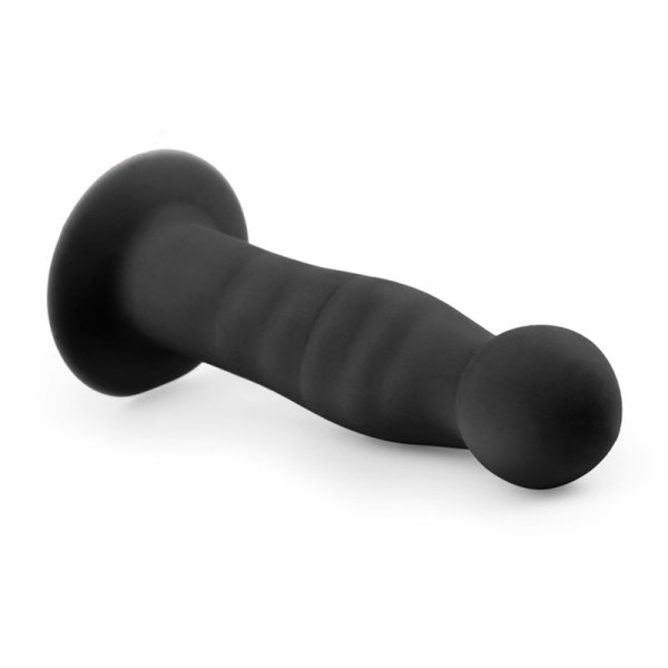 (image for) Silicone Suction Butt Dildo Plug