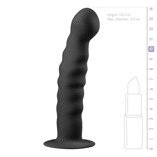 (image for) Silicone Suction Butt Dildo Plug