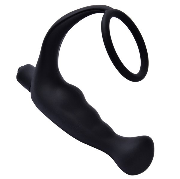 (image for) Cock Ring and Anal Prostate Massager Combo