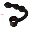 (image for) Shaft Ring With Flexible Beaded Anal Plug