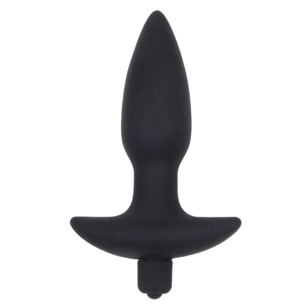 (image for) Silicone 10 Mode Vibrating Butt Plug
