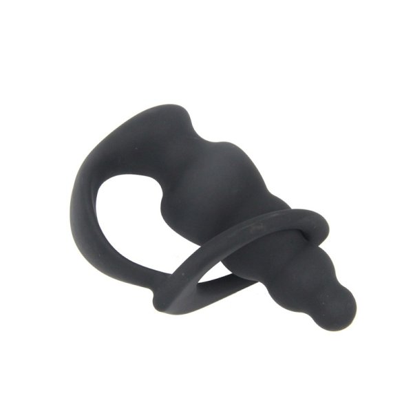 (image for) Anal Butt Plug with Penis Cock Ring