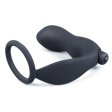 (image for) Vibrating Anal Plug with Cockring Ring