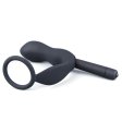 (image for) Vibrating Anal Plug with Cockring Ring