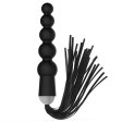 (image for) Silicone Anal Beads With Whip