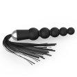 (image for) Silicone Anal Beads With Whip