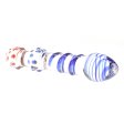 (image for) Frost Double Head Glass Anal Plug