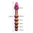(image for) Double Ended Glass Anal Beads