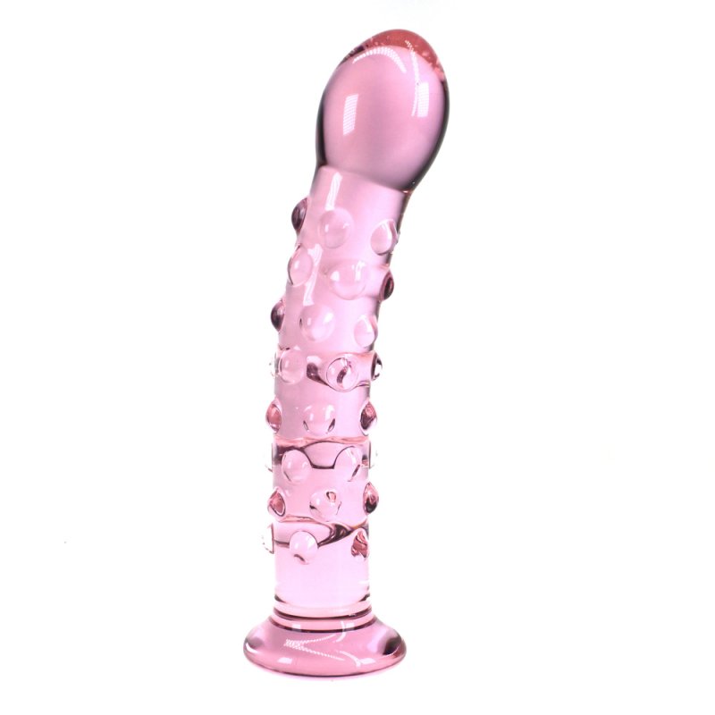 (image for) Glass Bent P-Spot Butt Plug