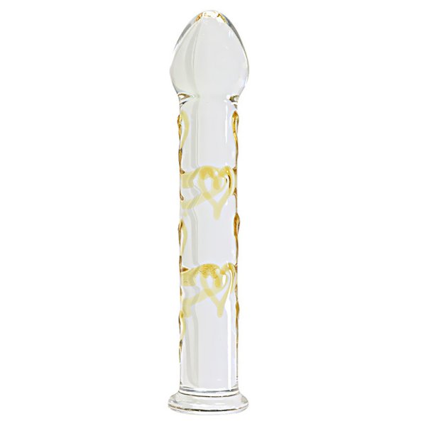 (image for) Heart Glass Butt Plug