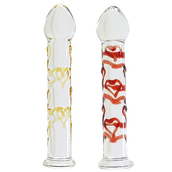 (image for) Heart Glass Butt Plug