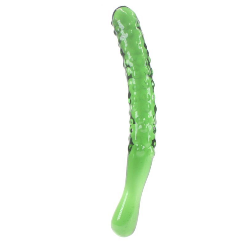 (image for) Green Glass Butt Plug