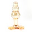 (image for) Three Ball Glass Anal Plug