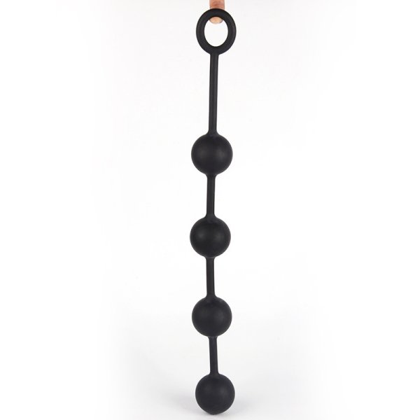 (image for) Four Balls Silicone Anal Beads