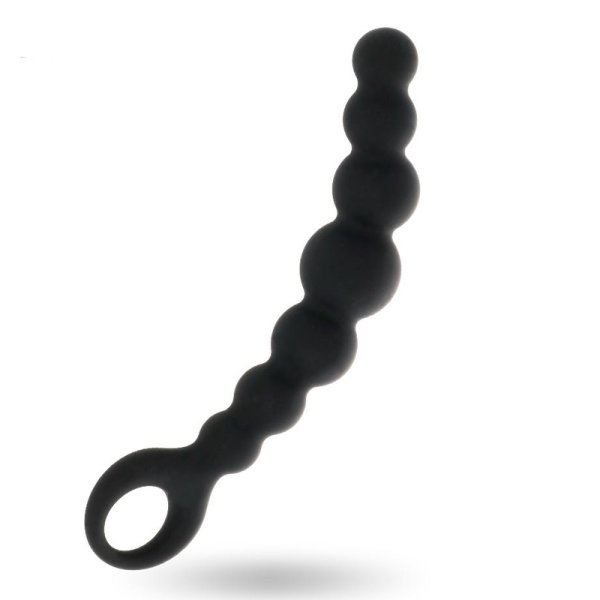 (image for) Butt Plug Anal Beads with Safe Pull Ring
