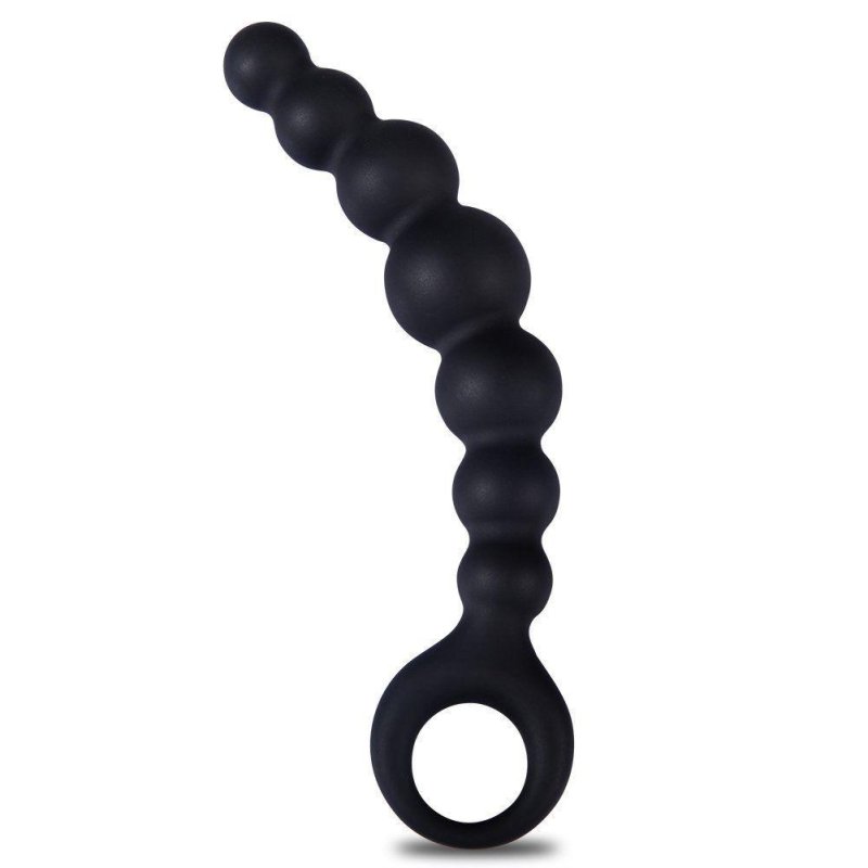 (image for) Butt Plug Anal Beads with Safe Pull Ring