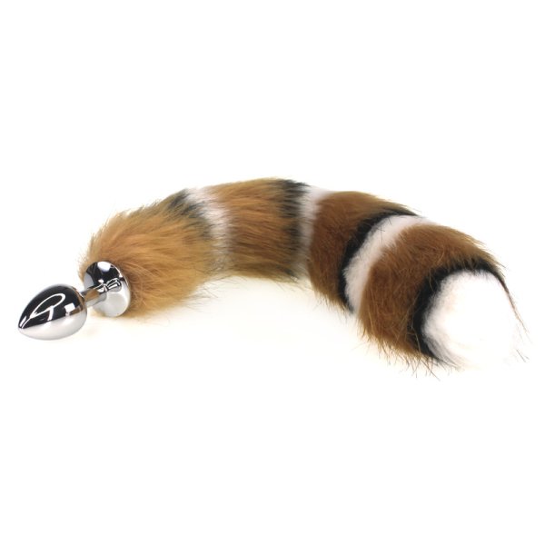 (image for) Interphase Fox Tail Metal Butt Plug