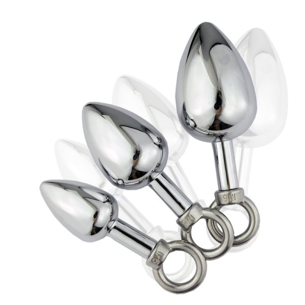 (image for) Pull Ring Metal Butt Plug