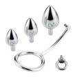 (image for) Cock Lock With 3 Size Anal Plug