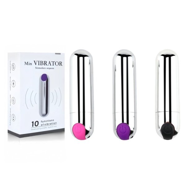 (image for) Rechargeable Sex Bullet - Silver