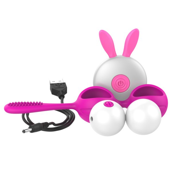 (image for) Wireless Kegal Balls With Clit Brush