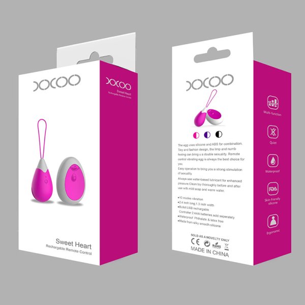 (image for) Sweet Heart Rechargeable Wireless Egg