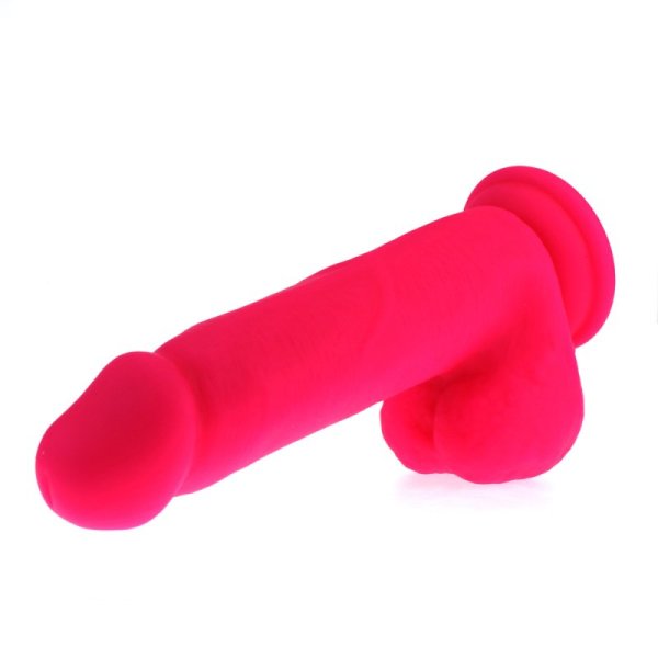 (image for) Liquid Silicone Colours Dildo Pleasure - 7.5"