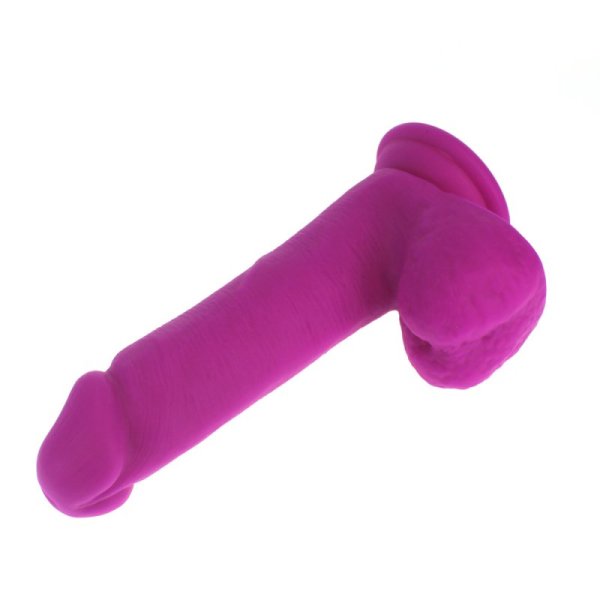 (image for) Liquid Silicone Colours Dildo Pleasure - 7.5"