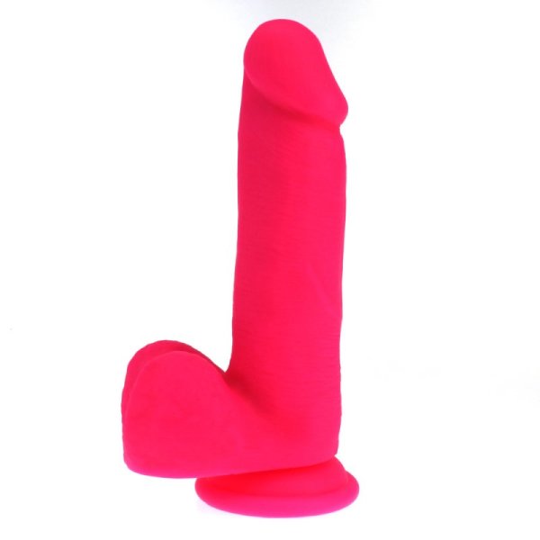 (image for) Liquid Silicone Colours Dildo Pleasure - 7.5"