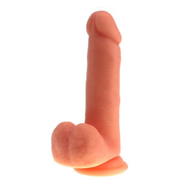 (image for) Liquid Silicone Colours Dildo Pleasure - 7.5"