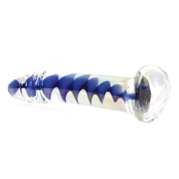 (image for) Spiral Inner Glass Dildo