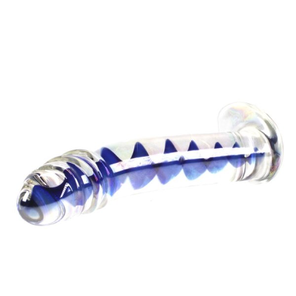 (image for) Spiral Inner Glass Dildo