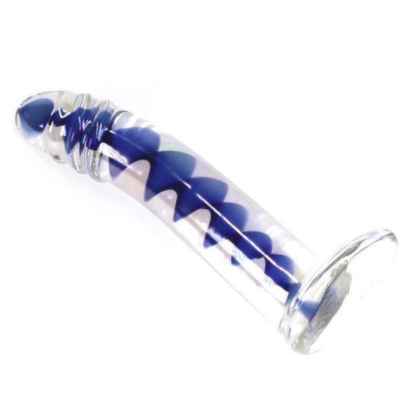 (image for) Spiral Inner Glass Dildo