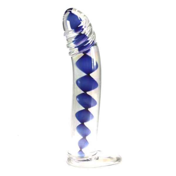 (image for) Spiral Inner Glass Dildo