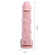 (image for) Oversize Realistic Dildo - 14.6 Inches