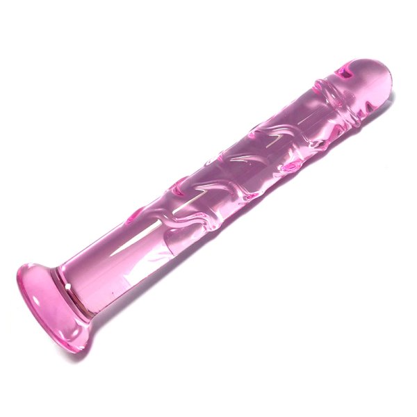 (image for) Pink Glass 7.1 Inches Dildo
