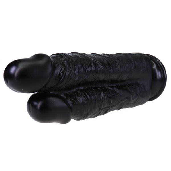 (image for) Double Penetrator Suction Cup Dildo 10 Inch
