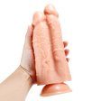 (image for) Double Penetrator Suction Cup Dildo 10 Inch