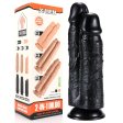 (image for) Double Penetrator Suction Cup Dildo 10 Inch
