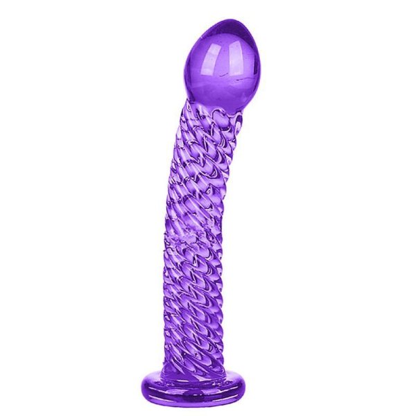 (image for) Wavy Glass Dildo