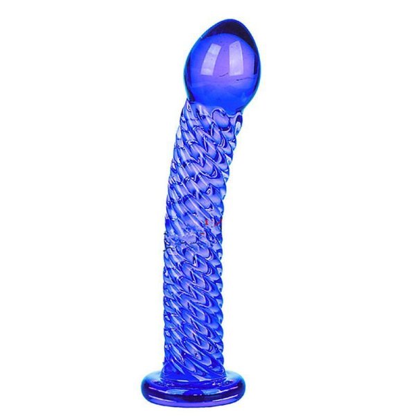 (image for) Wavy Glass Dildo