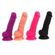 (image for) Liquid Silicone Colours Dildo Pleasure - 6.5"