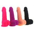 (image for) Liquid Silicone Colours Dildo Pleasure - 7.5"
